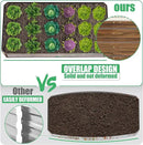 SnugNiture Galvanized Raised Garden Bed 6x3x1FT Outdoor Large Metal Planter Box Steel Kit for Planting Vegetables, Flowers by GreenHaven Gardens