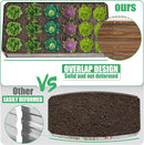 SnugNiture Galvanized Raised Garden Bed 6x3x2FT Outdoor Large Metal Planter Box Steel Kit for Planting Vegetables, Flowers by GreenHaven Gardens
