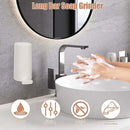 Bar Soap Dispenser & Grinder - Wall-Mounted Hygienic Soap Shaver with One-Touch Operation, No Drilling Easy Install for Bathroom/Kitchen (White, NO SOAP) - Perfect for Handmade Soap & Skincare by CozyNest Decor
