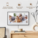 Dragon Touch 15.6" Digital Calendar Chore Chart – 1080P Full HD Interactive Touchscreen, Smart Family Planner, Hearth Display Digital Calendar Wall & Desk Mountable for Seamless Scheduling Black by TinyTreasures Baby Boutique