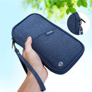 RFID Family Passport Wallet Holder Waterproof, Travel Document Organizer Credit Card Clutch Bag for Men Women by TinyTreasures Baby Boutique