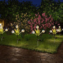 Solar Lights Outdoor Waterproof, 2 Pack American Flag Garden Lights for Yard,Garden,Patio,Pathway Decoration, Landscape Ambient Lighting for Festival,Holiday,Party,Christmas Gifts New Year Decorations by GreenHaven Gardens