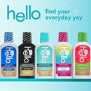 Hello Activated Charcoal Extra Freshening Mouthwash, Natural Fresh Mint and Coconut Oil, Fluoride Free, Alcohol Free, Vegan, SLS Free and Gluten Free, 16 Fl Oz (Pack of 3) by CozyNest Decor