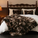 BENVWE Fluffy Faux Fur Throw Blanket for Couch, Soft Plush Thick Cozy Fuzzy Luxury Minky Bubble Blanket for Home Living Room Decor Gift for Women, Tie-dye Coffee, 50" x 60", 1100GSM by CozyNest Decor