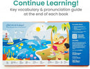 Binibi Spanish Books for Babies & Toddlers 1-3 The Beach Interactive Bilingual Sound Book with Fun Beach Sounds | Bilingual Children's Book | Spanish Learning for Kids by TinyTreasures Baby Boutique