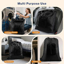 2-Pack Backpack Laundry Bags, Heavy Duty Laundry Bag Backpacks with Adjustable Shoulder Straps, Door Hanging Washing Bag, Laundry Hamper Lining for College Dorm, Travel, Laundromat by CozyNest Decor