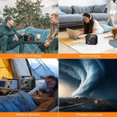SinKeu Portable Power Station 80000mAh,256Wh LiFePO4 Battery Backup,300W AC Outlets, Power Bank for Hurricane Emergency Outdoor Camping RVs Home by TinyTreasures Baby Boutique