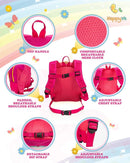 Backpack with Leash for Kids-Anti Lost Walking Toddler Leash-Unicorn design-for 1-4 Years Old Girls by TinyTreasures Baby Boutique