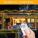 OMIKA 50ft 600 LEDs Solar Rope Lights, USB Charging, 20 Lighting Modes, Dimmable Timer Remote Control, IP68 Waterproof for Outdoor Trees, Parties, Gardens, Weddings, Christmas Decorations by TinyTreasures Baby Boutique