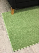 KOECKRITZ Soft and Colorful Kids Classroom Area Rugs (Passes Flammability Pill Test) Many Sizes and Bright Colors to Select from (10' Round, Lime) by CozyNest Decor