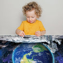 Jumbo Floor Puzzle for Kids Ages 4-8,Space Earth Jigsaw Puzzles,48 Piece Astronaut Large Puzzles for Toddler Ages 3-5,Preschool Learning Planets Earth Toys Christmas Birthday Gift for Boys Girls by TinyTreasures Baby Boutique