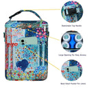 Breastmilk Cooler Bag with Ice Pack Fits 4 Baby Bottles Up to 9 Ounce Insulated Baby Bottle Bag Breast Milk Cooler on The Go with Strap Baby Bottle Cooler Bag for Nursing Mom Daycare or Travel by TinyTreasures Baby Boutique