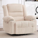 Recliner Chair Modern Ergonomic Lounge Swivel Single Sofa Seat Living Room Recliners on Clearance Foam Filling by CozyNest Decor