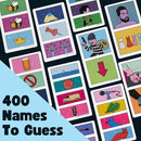 OFF TOPIC Get The Picture Card Game - A Fun Word Puzzle Game 2 Players+ Party Game by TinyTreasures Baby Boutique