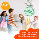 Move2Play, Pass The Potato, Hilariously Wild and Fun Active Play Game | Gift for Kids & Toddlers | Boys & Girls Ages 3, 4-8+ | Indoor/Outdoor Toy| Summer & Camping Fun by TinyTreasures Baby Boutique