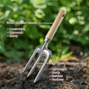 41-Piece Premium Gardening Tool Set, Stainless Steel Heavy Duty Gardening Tool Kit, with Non-Slip Rubber Grip, Storage Tote Bag, Outdoor Hand Tools, Ideal Gardening Gifts for All (Green) by GreenHaven Gardens