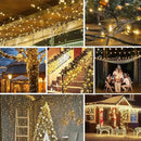 6 Pack Solar String Lights Outdoor, 600 LED Extra-Long 236Ft Solar Lights Outdoor with 8 Lighting Modes, IP65 Waterproof for Garden, Patio, Xmas, Balcony, Tree, Wedding, Party Decor (Warm) by GreenHaven Gardens