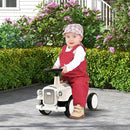 HONEY JOY Ride On Push Car, Outdoor Toddler Riding Toys w/Steering Wheel, Horn & Storage, Foot-to-Floor Sliding Car, No Batteries, Retro Baby Ride On Toys for Boys and Girls (White) by TinyTreasures Baby Boutique