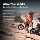 Strider 12” Sport Bike - No Pedal Balance Bicycle for Kids 1 to 4 Years - Includes Safety Pad, Padded Seat, Mini Grips & Flat-Free Tires - Tool-Free Assembly & Adjustments by TinyTreasures Baby Boutique