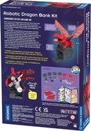 Thames & Kosmos Robotic Dragon Bank Kit | Hands-on STEM Construction Toy, Build a Mechanical Dragon Coin Bank, Explore Electric Circuits & Engineering, Educational Birthday Gift, Boys & Girls Ages 8+ by TinyTreasures Baby Boutique