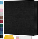 Zesthouse Photo Album Self Adhesive Pages, 60 Pages Magnetic Scrapbook Albums with Sticky Page,Photos Album Holds 8x10 & 5X7 & 4x6 & 6x8 & 3x5, Large Picture Book Ideal for Family,Wedding,Baby by TinyTreasures Baby Boutique
