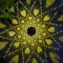 Solar Lanterns Outdoor Hanging Heart Pattern Decor Lantern,Waterproof Hollow Out Metal Decorative Garden Light,Graceful Decoration for Patio,Yard,Landscape,Walkway,Festival by GreenHaven Gardens