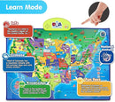 BEST LEARNING i-Poster My USA Interactive Map - Educational Talking Toy for Kids of Ages 5 to 12 Years Old by TinyTreasures Baby Boutique