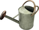 (W3006ZC-GCN-L7) Metal Watering Can - Modern Indoor & Outdoor Watering Pot with Handles for Flowers/Plants (7 Liter, Antique) by GreenHaven Gardens