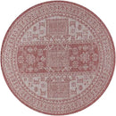 Keen Home Design Terrace Outdoor Round Rug - 5ft Round Washable Indoor/Outdoor Rug for Patio, Kitchen, Balcony, Beach, Garden, Deck and Porch, Size: 5'3" Round by GreenHaven Gardens