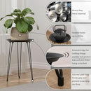 SUEH DESIGN Plant Stand Indoor, Metal Plant Stand Round Plant Table Heavy Duty Plant Stool Tall Flower Pot for Indoor Outdoor Home Decor, 1 Pack Tall by GreenHaven Gardens