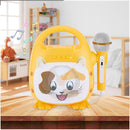 Singimals Kids Karaoke Speaker with Microphone - Unleash Your Child's Inner Superstar, Bluetooth v5.1, 12H Playtime, 5W Speaker, Multicolor LED Lighting, Patches The Cat by TinyTreasures Baby Boutique