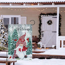 Heyfibro Welcome Christmas Garden Flag Winter Gnome Garden Flags 12x18 Double Sided Burlap Cardinals Snowflakes Snow Garden Yard Flags for Seasonal Outside Outdoor House Decoration (ONLY FLAG) by CozyNest Decor