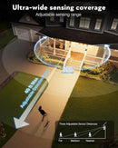 VIANIS Motion Sensor Porch Lights, 2 Packs Outdoor Wall Lights Wall Mount, White Dusk to Dawn Outdoor Sconce Lights, Waterproof Exterior Light Fixture for House, Garden, Patio,Hardwired, Non-Solar by GreenHaven Gardens