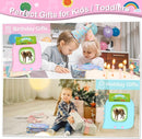 Pocket Speech Therapy Toys for 1 2 3 4 5 Years, Bilingual Spanish English 224 Sight Words Toddler Flash Cards Preschool Learning materialsToy, Montessori Autism Sensory Toys, Birthday Gifts for Girls by TinyTreasures Baby Boutique