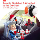 hahaland Car Seat Baby Toys 0-3 Months Developmental Carseat Toys for Infants 0-6 Months Stroller Baby Toys 6 to 12 Months Infant Toys for Ages 0-2 Baby Girl Gifts Travel Toys 0-6 Months by TinyTreasures Baby Boutique