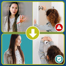 Child Safety Door Knob Cover (4 Pack) Hard-to-Remove Dual-Lock Door Handle Covers for Kids - Reusable Baby Proof Door Knob Locks - Installs Easily, No Tools Needed (White) by TinyTreasures Baby Boutique