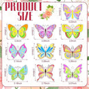 30 Sets Suncatchers Window Art Kits, DIY Sun Catchers Bulk Crafts Paint Your Own Window Ornaments for Boys Girls Classroom Home Party Birthday Activity Decor (Butterfly Style) by GreenHaven Gardens