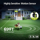 Philips 72W 7400LM LED Security Lights w/PIR Motion Sensor Outdoor, 5000K Daylight Dusk to Dawn Aluminum Flood Light, 3 Adjustable Heads, Waterproof for Garage, Yard, Porch by GreenHaven Gardens