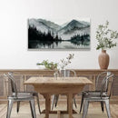 TAIJXAGSG Canvas Wall Art Decor Prints Natural Modern Wall Art Landscape Wall Decorations Mountain Lake View Artwork Pictures For Bedroom Kitchen Office Apartment Decorations 20"×40" by CozyNest Decor