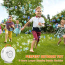 Bubble Machine Automatic Bubble Blower for Kids Toddlers Rechargeable Battery Portable Bubble Maker Electric Bubble Machine Auto Rotating 90°/360° Outdoor Toy for Birthday Party Wedding by TinyTreasures Baby Boutique