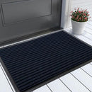 Yimobra Front Door Mat Outdoor Indoor Entrance, 100% Waterproof All-Season All Weather Doormat, Welcome Matt Outside Entry, Non Slip, Low Profile, Heavy Duty Patio Porch Floor Mats,29.5 x 17,Navy Blue by CozyNest Decor