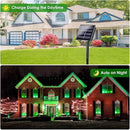 EEW 2 Pack 200 LED Solar Christmas Lights Outdoor Waterproof, Solar String Lights for Outside, Green Wire Solar Tree Light with 8 Lighting Modes for Xmas Wedding Party Garden Yard Decorations (Green) by GreenHaven Gardens