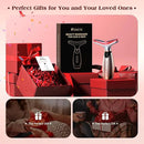 Facial Massager, 7 Colors Red Light Therapy for Face and Neck, Face Lift Device with 113°F Heating Vibration for Multi Skin Care by CozyNest Decor