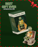 iStatue Solar-Powered Turtle Figurine Light with Glowing Cup - 5.5 in Lifelike LED Decorative Lamp for Outdoor Ambiance - Patio Table, Yard & Garden Decor (Turtle) by GreenHaven Gardens