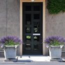 Uieke 28 Bundles Artificial Outdoor Plants UV Resistant Fake Grass Plants Faux Plastic Plants Greenery Shrubs for Home Garden Pathway Window Box Front Porch Cemetery Spring Summer Decor, Purple by GreenHaven Gardens