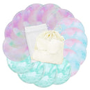 wegreeco Nursing Breast Pads (14 Pack) + Laundry Bag & Travel Storage Bag, 4.7 inch - Washable & Reusable Breastfeeding Nursing Pads (Plain Shape, Watercolors, Large) by TinyTreasures Baby Boutique