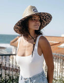 Straw Hat for Men & Women | Lifeguard Hat, Beach Hat & Sun Hat | UPF 50+ Wide Brim for Sun Protection | One Size | Hemlock by GreenHaven Gardens