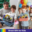5 in 1 Building Toys STEM Robotics Kit, 430 PCS Blocks RC Robot Erector Sets, APP & Remote Control Excavator Science Kits for Kids Age 6 7 8 9 10 11 12-14, DIY Educational Gift for Boys & Girls by TinyTreasures Baby Boutique