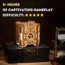 Tesla Box - Electronic Puzzle Box - Escape Room Game in a Box - Brain Teaser - 3D Wooden Puzzle for Adults - Money Puzzle Box for Cash Gift - Birthday GiftBox MoneyBox by TinyTreasures Baby Boutique