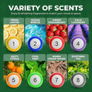 Shoe Deodorizer Balls 8-Pack – Long-Lasting Sneaker & Gym-Bag Odor Eliminator, Twist-to-Activate Billiard-Ball Freshener, Assorted Scents (Lemon, Ocean, Lavender & More) – 8-Month Supply by CozyNest Decor